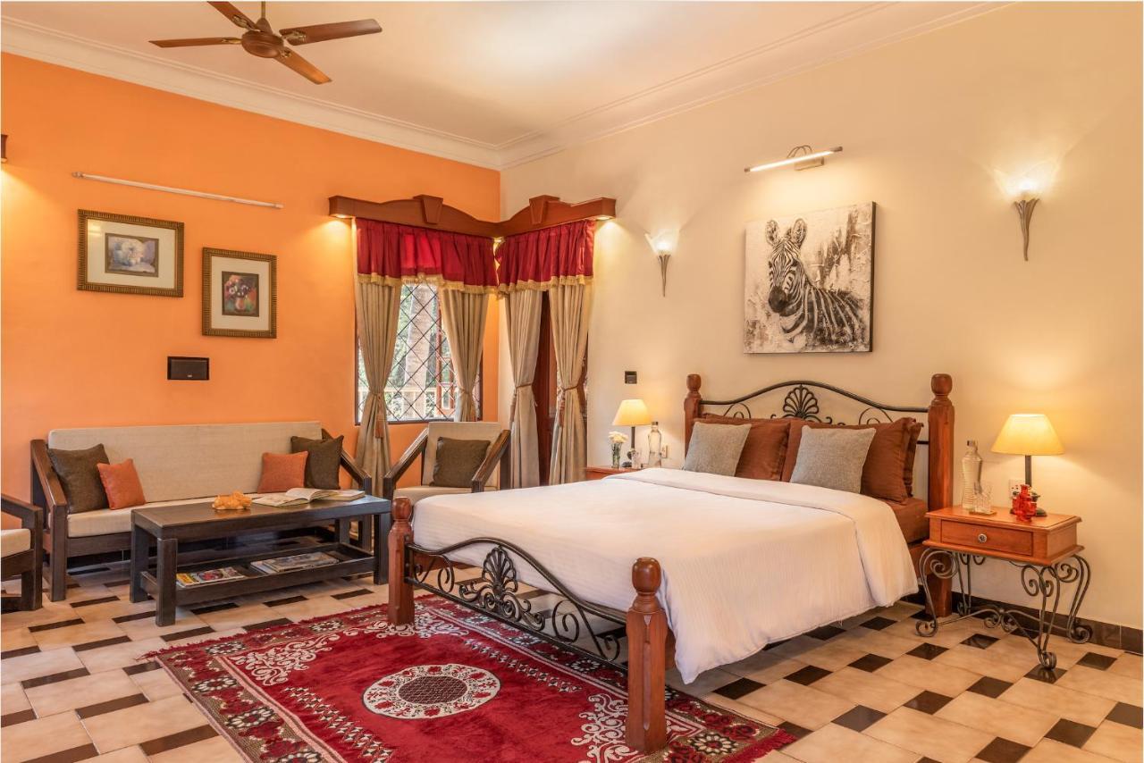 波尔沃林Casa Amarela - Lux Portuguese 4Bhk In North Goa别墅 外观 照片