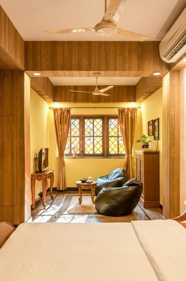 波尔沃林Casa Amarela - Lux Portuguese 4Bhk In North Goa别墅 外观 照片