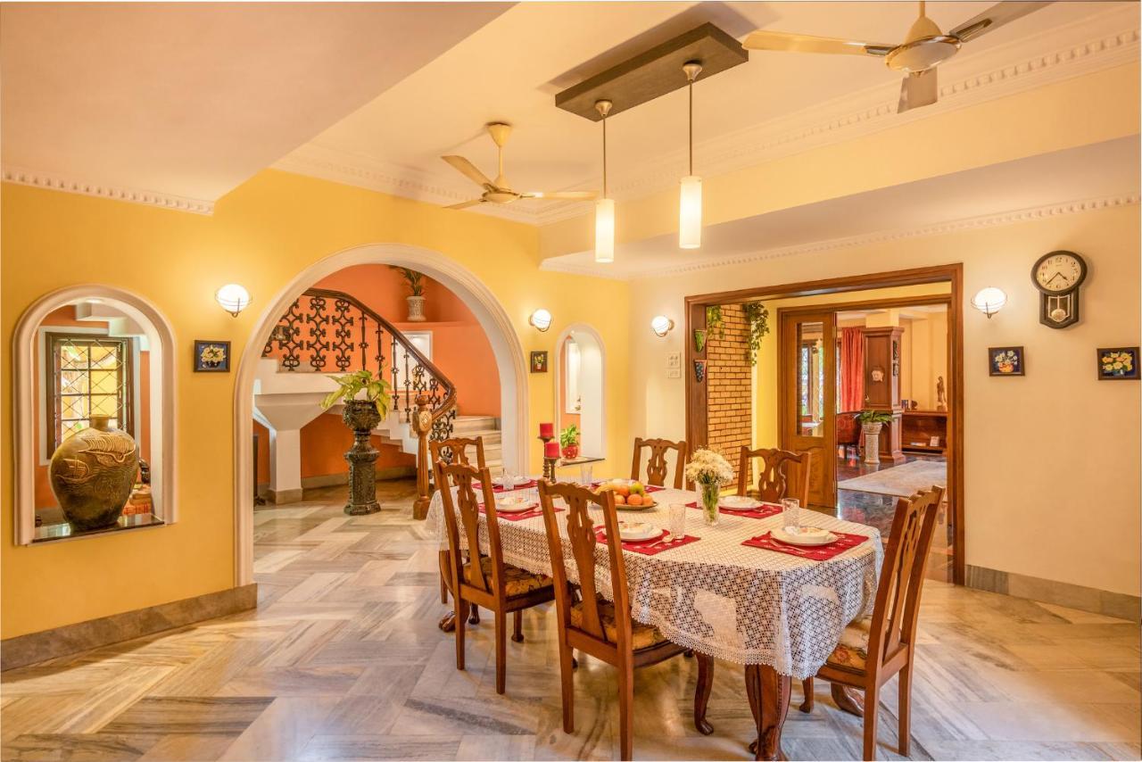 波尔沃林Casa Amarela - Lux Portuguese 4Bhk In North Goa别墅 外观 照片